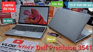 Dell Precision 3541  Core i5 9400H  8Gb 256GB 156quot full hd ips  VGA P620 4GB phân khúc 10tr [upl. by Eellek599]