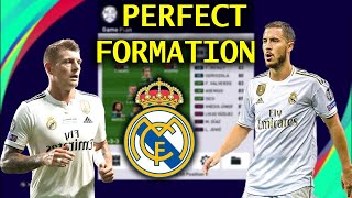 PES 2021 PERFECT FORMATION FOR REAL MADRID [upl. by Glaser264]