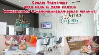 TREATMENT MESO GLUTHA amp MESO GLOW  menghilangkan bekas jerawat mencerahkan [upl. by Ingamar]