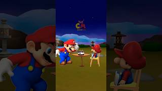 Mario Cake Snatching 😱🤣Animation meme shorts animation memes mario [upl. by Notsag597]