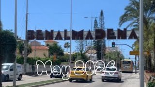 Quick getaway ✈️ Benalmadena Costa Del Sol Spain  Hotel Mac Puerto Marina  May 2024 [upl. by Htyderem717]