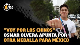 quotVoy por los chinosquot Osmar Olvera apunta por otra medalla para México [upl. by Atirat]