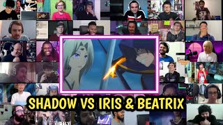 SHADOW VS IRIS amp BEATRIX  The Eminence in Shadow Reaction Mashup [upl. by Akinar]