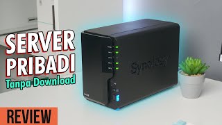 Nyimpen Data Aman amp Kenceng Akses Dari Mana Aja Synology DS220 NAS Server [upl. by Enitsuga]