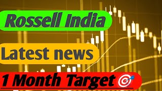 Rossell India share  Rossell India share latest news  Rossell India share news today [upl. by Annodahs]