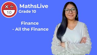 Grade 10  Finance all the finance [upl. by Fern]