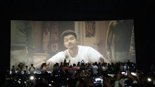 Vijays Kaththi Special houseful Shows  Vetri theatre Kaththi Special Show  Kaththi Fight Scene [upl. by Scarlett69]