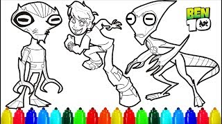 BEN 10 Transformers Coloring Pages  Colouring Pages For Kids [upl. by Macmillan]