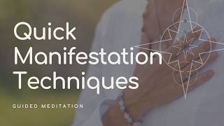 FAST TRACK Your Manifestation with Guided Energy Clearing [upl. by Rehptosirhc]