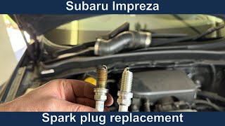 Subaru Impreza spark plug replacement [upl. by Isacco256]