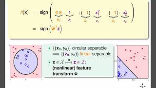 【机器学习基石 国立台湾大学 林轩田】12 1 Quadratic Hypothesis 23 47 [upl. by Nart213]