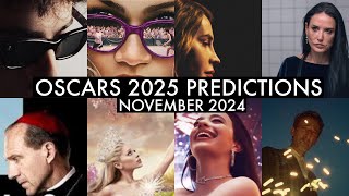 Oscars 2025 Predictions  November 2024 [upl. by Massey]