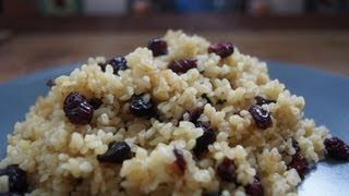 Eine Art orientalischer Couscous  Rezept und Anleitung [upl. by Savannah]