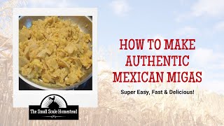 How To Make Authentic Mexican Migas [upl. by Roby]