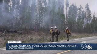 Wapiti Fire continues to burn near Stanley [upl. by Charlotte]