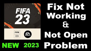 How To Fix FiFa 23 Companion App Not Working  FiFa 23 Companion Not Open Problem  PSA 24 [upl. by Carolynne]