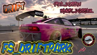 FS DRIFT PARK fclnissan240sxmissile【Assetto Corsa】4K 20231007 assettocorsa SIMAGIC [upl. by Kerwin]