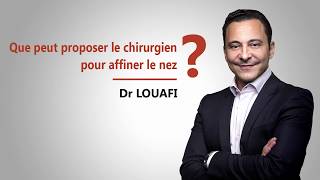 Vidéo chirurgie du nez  Rhinoplastie par le Dr Louafi [upl. by Garret]