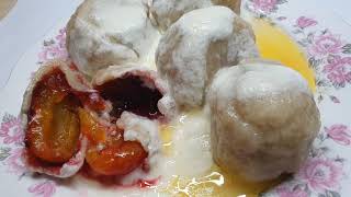 Pyszne knedle ze śliwkami ❤️️ Delicious dumplings with plums [upl. by Eenal552]