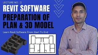 How to create Floor plan in Revit Lec 2 [upl. by Hezekiah]