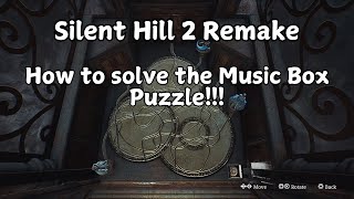 Silent Hill 2 Remake  Music Box Puzzle Solution [upl. by Arabelle112]