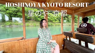 Arashiyama Exclusive Boat Ride ⛵400 years history  Breathtaking View HOSHINOYA Kyoto Hotel Review [upl. by Daniala]