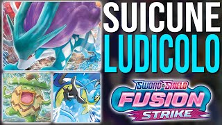 Top Tier Suicune Deck  List and PTCGO Gameplay  Fusion Strike 2021 [upl. by Finkelstein]