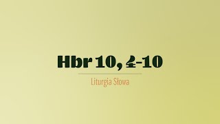 DrugieCzytanie  8 kwietnia 2024 [upl. by Harobed66]