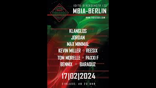 Techno Live DJ Set from Tabassgo  MBia Club Berlin [upl. by Louella]