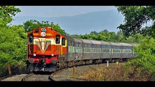 Ultimate KONKAN  14 in 1 High Speed Rail Actions Indian Railways [upl. by Belamy]