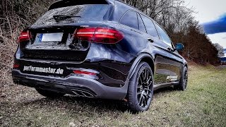 MercedesAMG GLC 43 430hp  pure SOUND 60FPS [upl. by Nena]