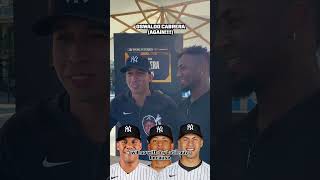 Ozzie Albies asks the Yankees and Dodgers which teammate theyd trust to officiate their weddings 😂 [upl. by Alahs]