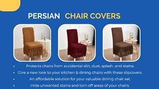 PERSIAN CHAIR COVERS [upl. by Leamhsi]