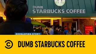 Dumb Starbucks Coffee  Nathan For You  Comedy Central Africa [upl. by Derron490]