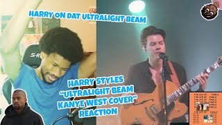 Kanye West Fan REACTS to Harry Styles quotULTRALIGHT BEAM LIVE KANYE WEST COVERquot  HARRY DID HIS THING [upl. by Erodroeht750]