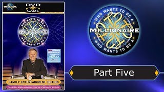 HD Who Wants To Be A Millionaire 4th Edition Interactive DVD Game Part 5 Of 5 [upl. by Ramilahs501]