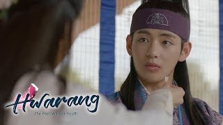 Kim Tae Hyung Speak In Bold Voice But Cute Hwarang Ep 6 [upl. by Ellesor]