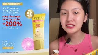 Brightening and Daily Sun Damage Protection —only with POND’S [upl. by Zuliram]