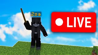 Minecraft PVP🐐  Last Day Before Face Reveal  LIVE [upl. by Eiralih163]