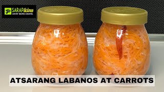 Atsarang Labanos at Carrots  Pickled Radish and Carrots [upl. by Yesoj788]