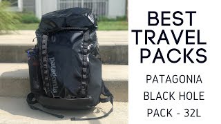 Patagonia Black Hole Pack Review  32L All Purpose Travel Backpack [upl. by Cirad821]