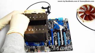 YB 9 Noctua NHD14 installation on LGA 1156 Socket  Quiet Your PC pt1 [upl. by Orelie76]