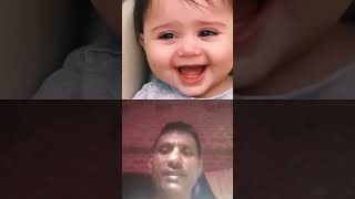 Hasne wala bachcha 🥰🥰 funny comedy Short video [upl. by Llenoil]