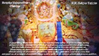 Heruka Vajrasattva Mantra For Purification  HH Sakya Trizin [upl. by Jenette]