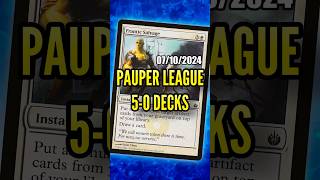 UNDEFEATED MTG Pauper League Decklists 20241007 davidroyale pauper paupermtg [upl. by Hedvige]