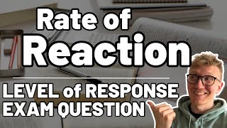 Initial Rate and Half Life Exam Question  OCR Chemistry  Level of Response [upl. by Krigsman]