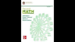 1  2 understand proportional relationships grade 7 reveal math [upl. by Eatnom]