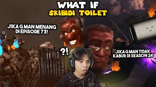 React WHAT IF Skibidi Toilet By Dydder Floutin [upl. by Lah]