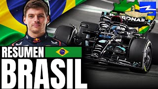 VERSTAPPEN PONE EN JAQUE EL TITULO  RESUMEN GRAN PREMIO DE BRASIL F1 2024 [upl. by Coh182]