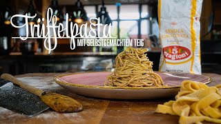 Selbstgemachte Trüffelpasta – Kochen im Tal [upl. by Drofub]